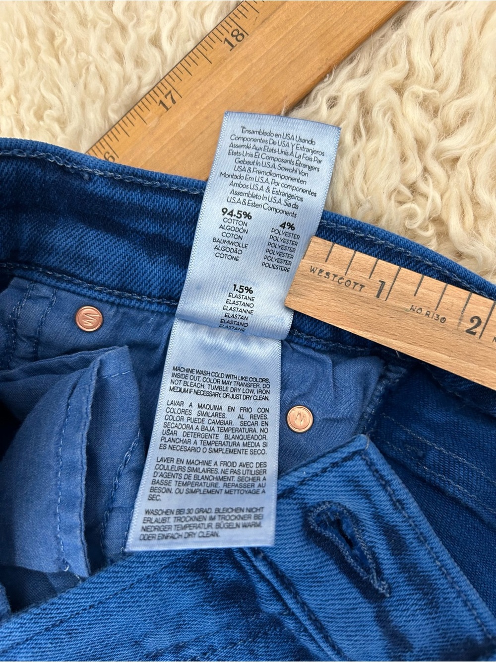 MOTHER Acid Washed The Rascal Ankle Jeans - Picture 7 of 9
